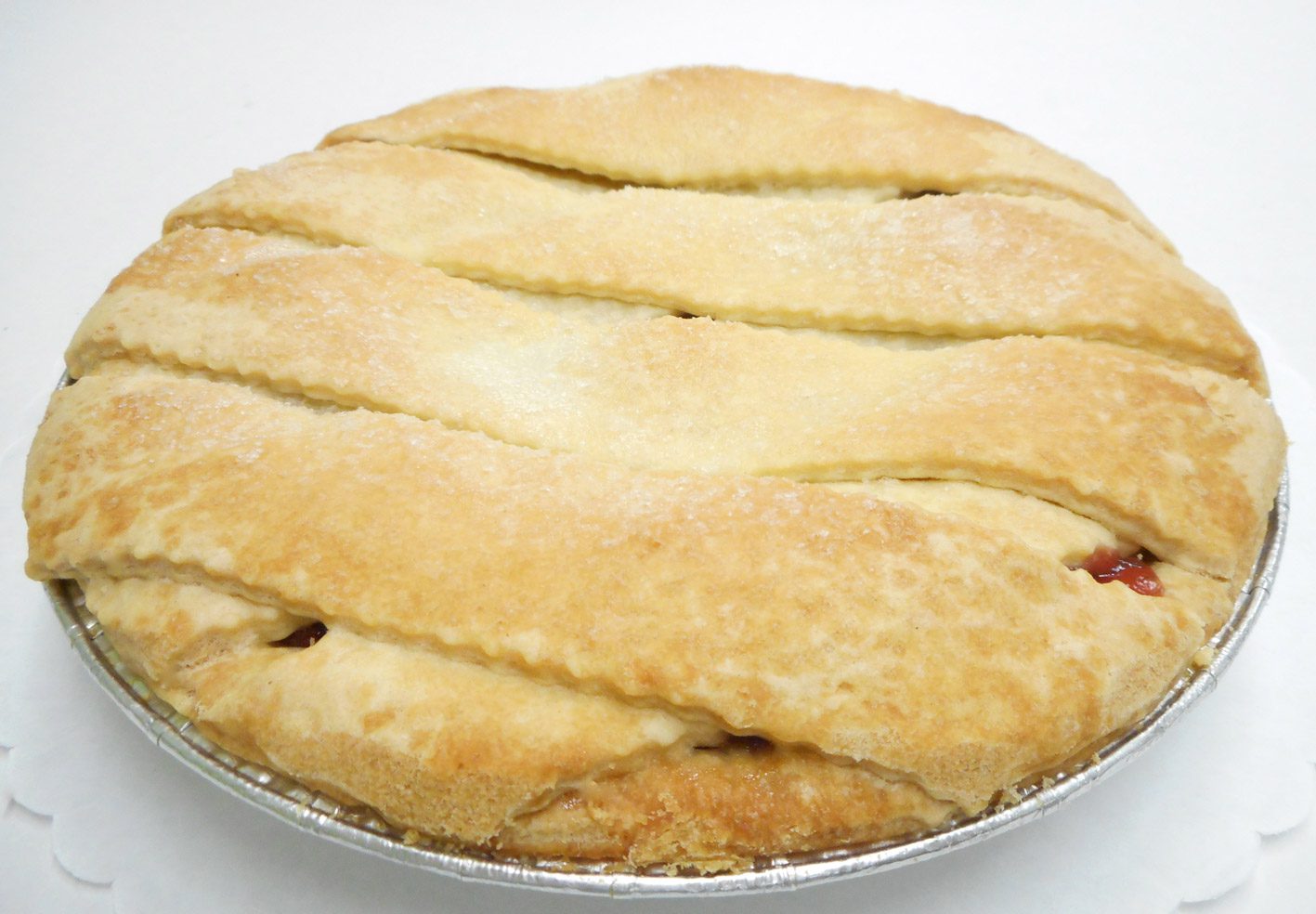 Cherry Pie Lattice Top