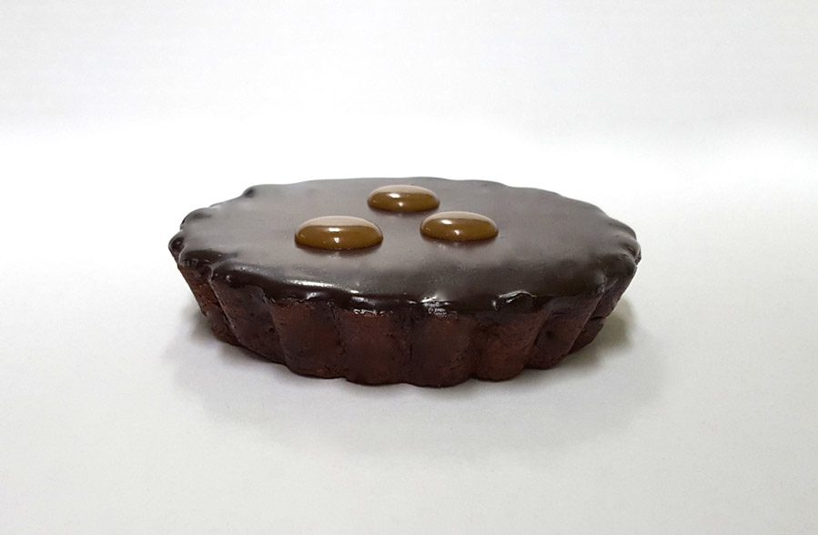 4” Sea Salt Caramel Chocolate Tart